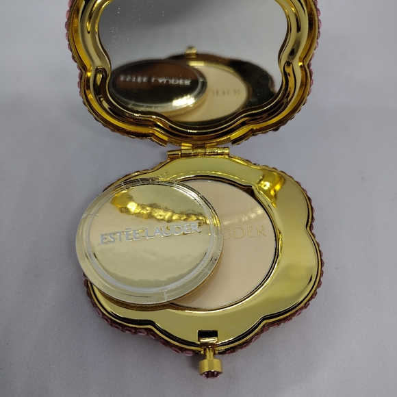 Vintage 2001 Estee Lauder Hummingbird Pressed powder compact - Picture 2 of 6